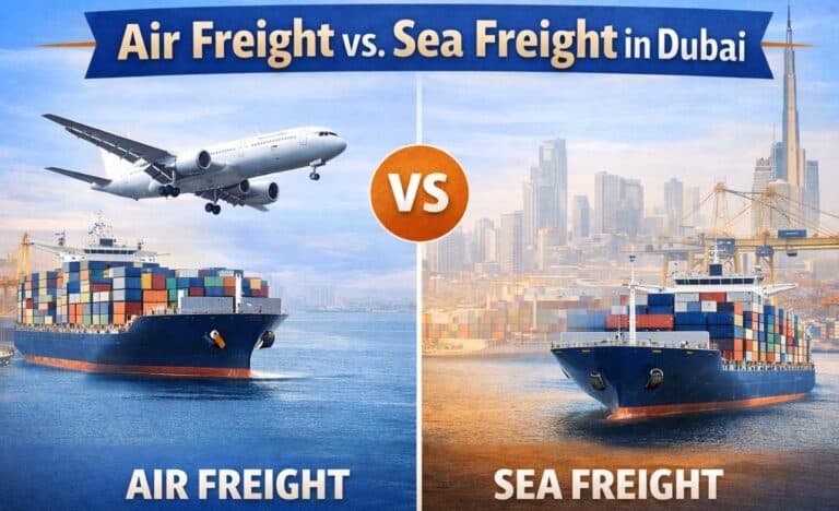 Air Freight vs. Sea Freight in Dubai: Cost, Speed & Best Choice for Your Cargo