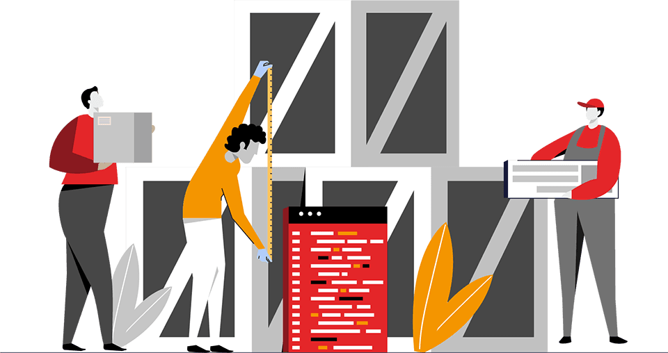 Logistics Team Illustration